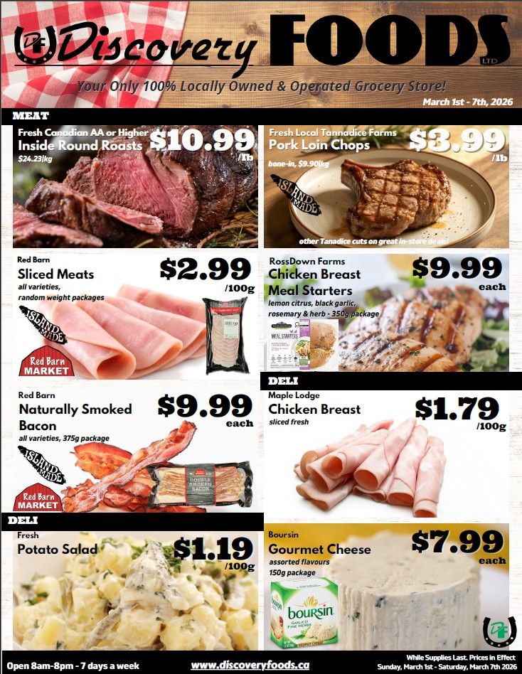 Discovery Foods Flyer March 1 to 7