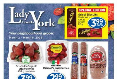 Lady York Foods Flyer March 2 to 8