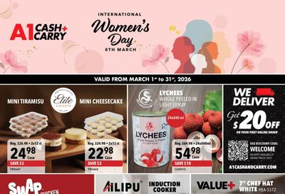 A-1 Cash and Carry Flyer March 1 to 31