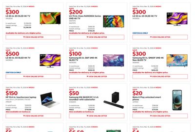 Costco (West, ON, Atlantic Canada) Warehouse Offers March 2 to 15