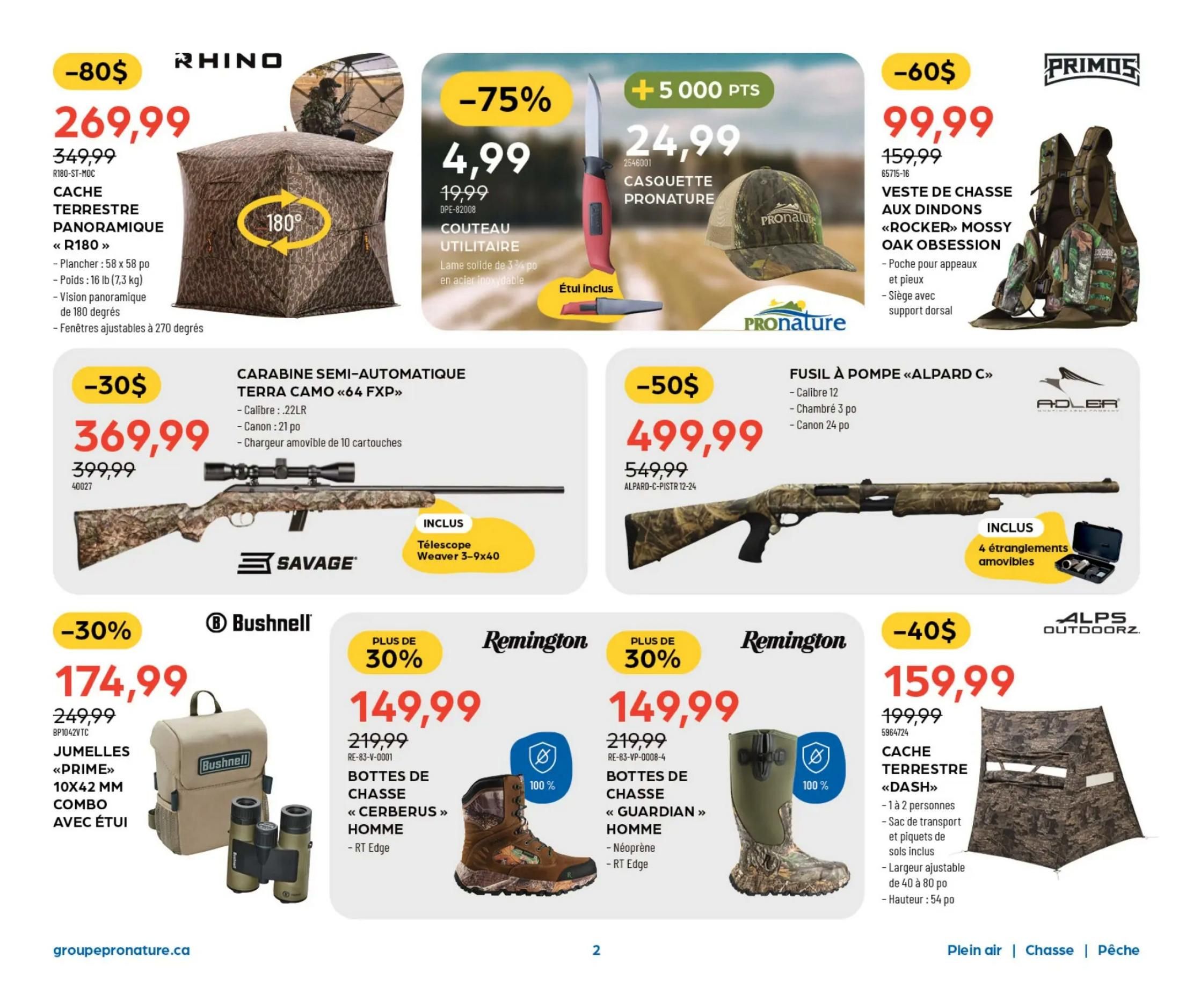 Pronature Flyer March 3 to 16