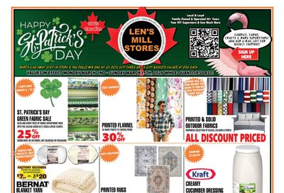 Len's Mill Stores Flyer March 2 to 15