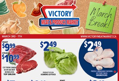 Victory Meat Market Flyer March 3 to 7