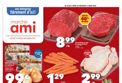 Marche Ami Flyer March 5 to 11