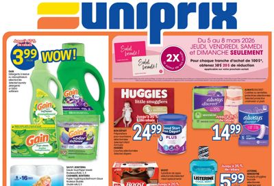 Uniprix Flyer March 5 to 11