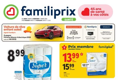 Familiprix Sante Flyer March 5 to 11