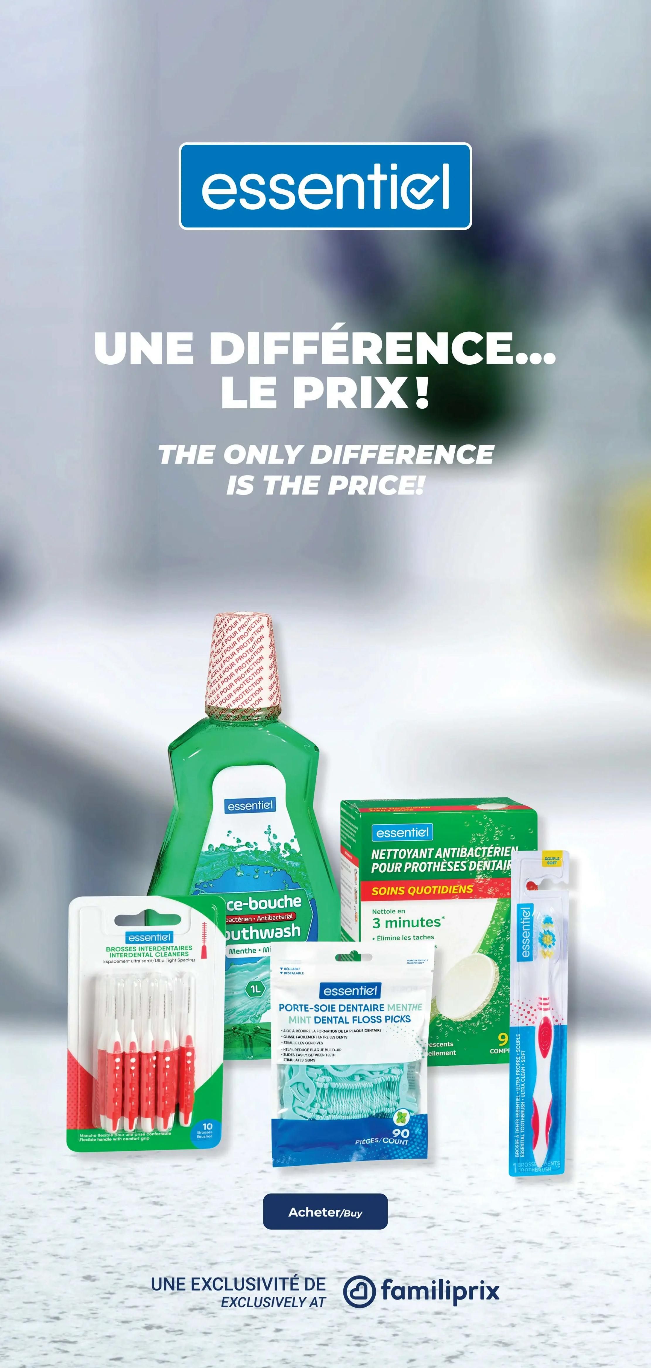 Familiprix Clinique Flyer March 5 to 11