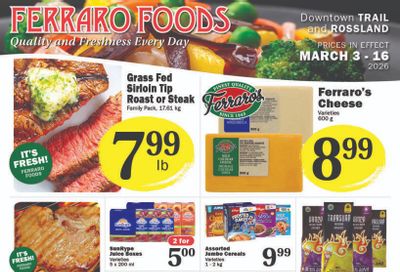 Ferraro Foods Bi-Weekly Flyer March 3 to 16