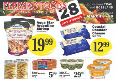 Ferraro Foods Monthly Flyer March 3 to 30