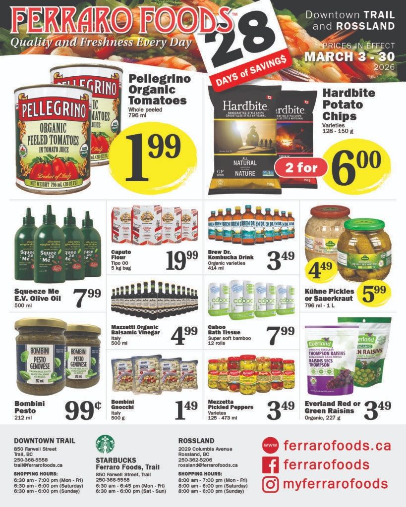 Ferraro Foods Monthly Flyer March 3 to 30