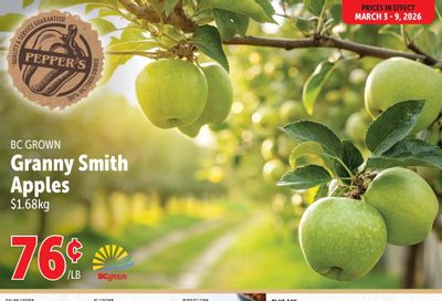 Pepper's Foods Flyer March 3 to 9