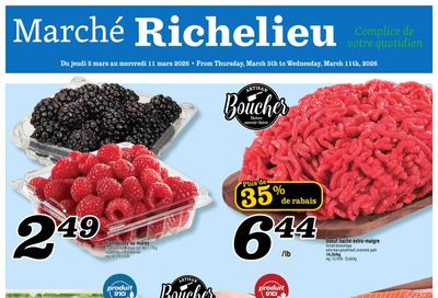 Marche Richelieu Flyer March 5 to 11