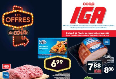 Coop IGA (QC) Flyer February 26 to March 4