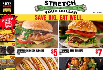 Sacks Food Co. Flyer March 4 to 17