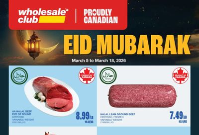 Wholesale Club (ON) Flyer March 5 to 18