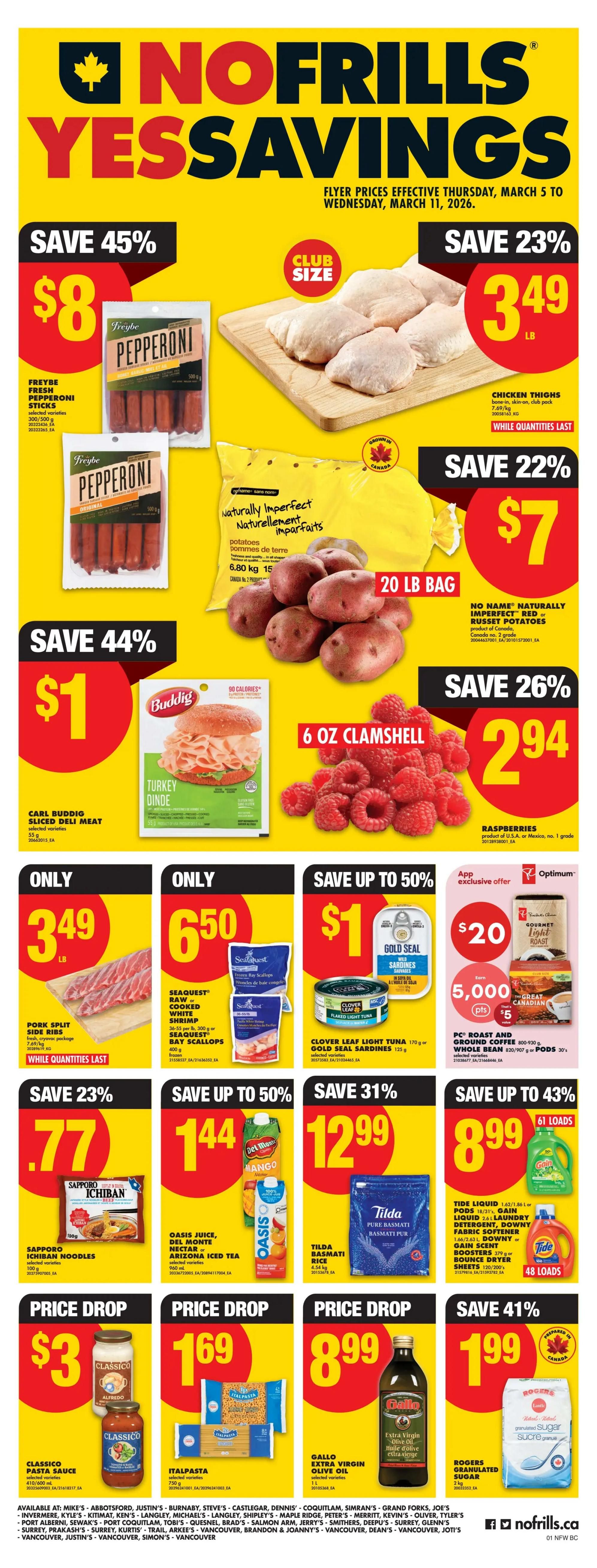 No Frills (West) Flyer March 5 to 11