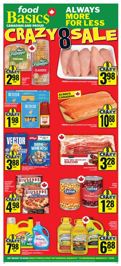 Food Basics Flyer March 5 to 11