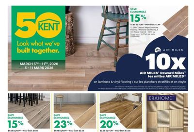 Kent Building Supplies Flyer March 5 to 11