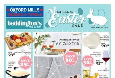 Beddington's Flyer March 4 to 31