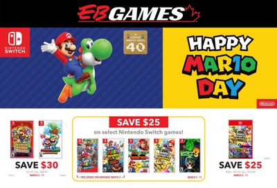 EB Games Flyer March 6 to 15