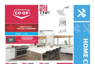 Co-op (West) Home Centre Flyer March 5 to 11