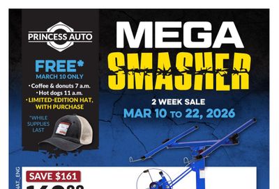 Princess Auto Flyer March 10 to 22