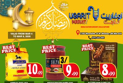 Ugarit Market Flyer March 4 to 9