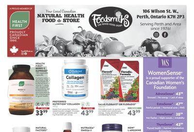 Foodsmiths Health First Flyer March 1 to 31