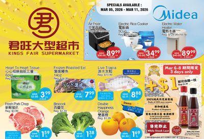 Kings Fair Supermarket Flyer March 5 to 11