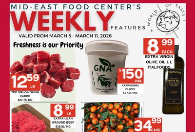 Mid-East Food Centre Flyer March 5 to 11