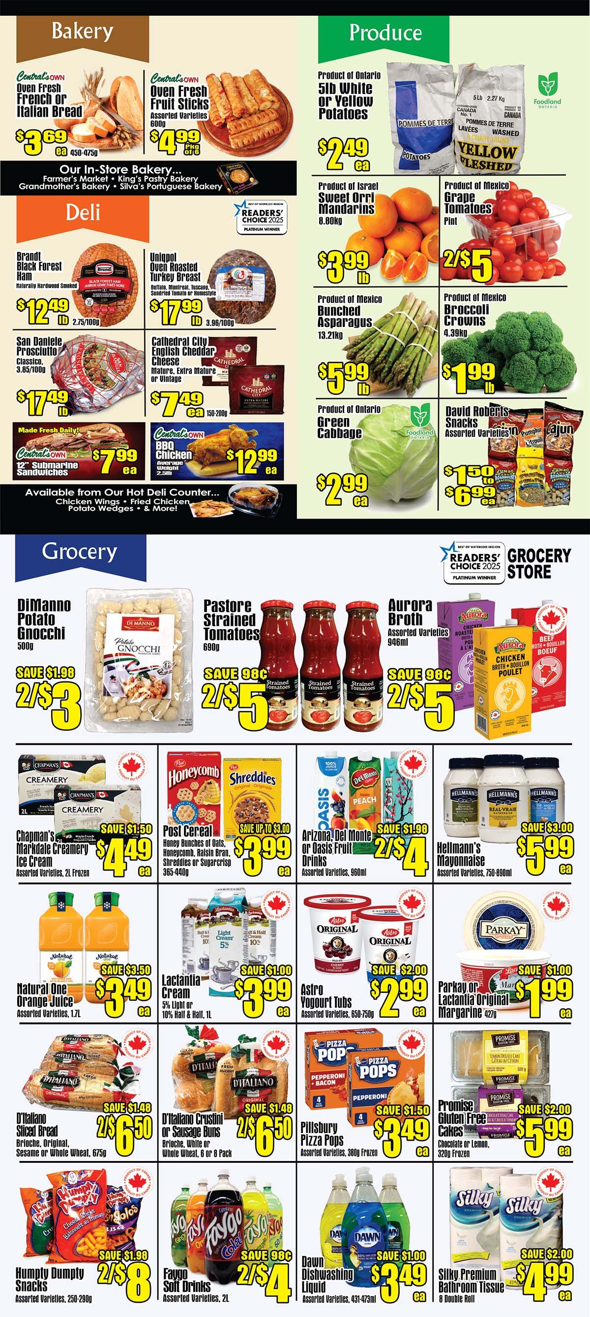Central Fresh Market Flyer March 5 to 12