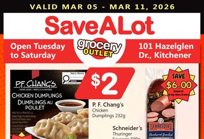 SaveALot Grocery Outlet Flyer March 5 to 11