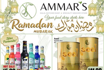Ammar's Halal Meats Flyer March 5 to 11