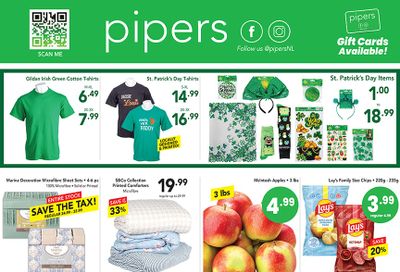 Pipers Superstore Flyer March 5 to 11