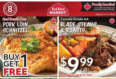 Red Barn Market Flyer March 5 to 11