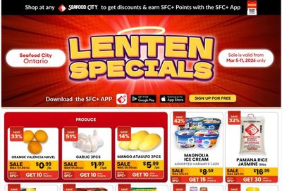 Seafood City Supermarket (ON) Flyer March 5 to 11