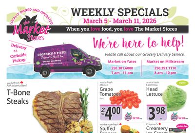 The Market Stores Flyer March 5 to 11