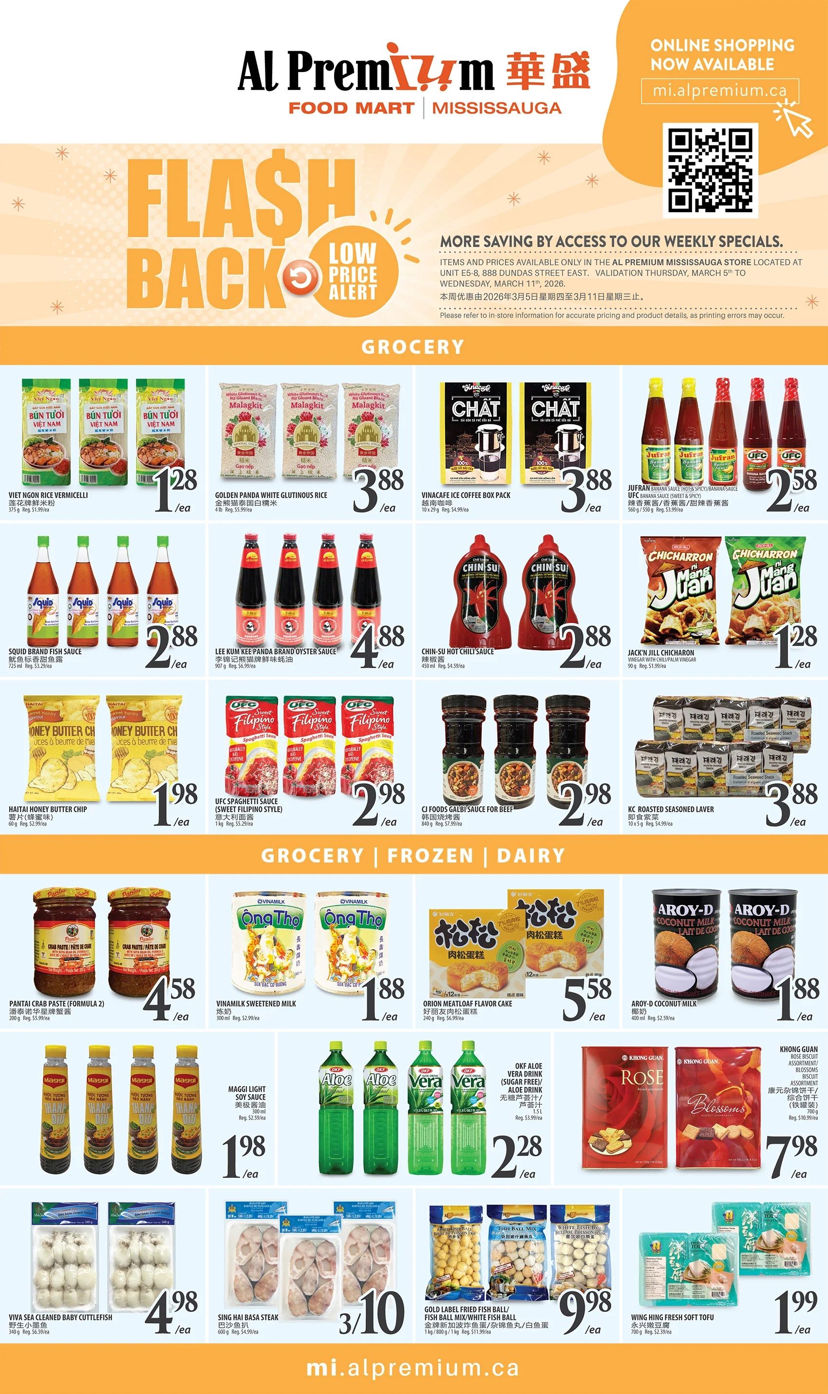 Al Premium Food Mart (Mississauga) Flyer March 5 to 11