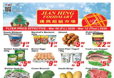 Jian Hing Foodmart (Scarborough) Flyer March 6 to 12