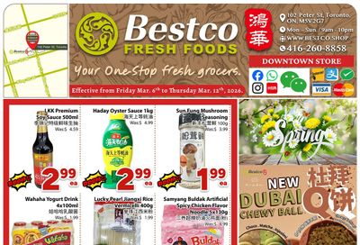 BestCo Food Mart (Downtown Toronto) Flyer March 6 to 12