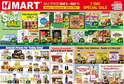 H Mart (West) Flyer March 5 to 11