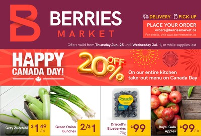 Berries Market Flyer June 25 to July 1
