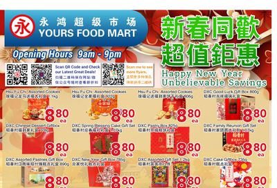 Yours Food Mart Flyer March 6 to 12