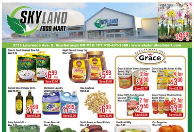 Skyland Food Mart Flyer March 6 to 12