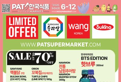 PAT Mart Flyer March 6 to 12