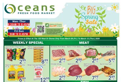 Oceans Fresh Food Market (Brampton) Flyer March 6 to 12