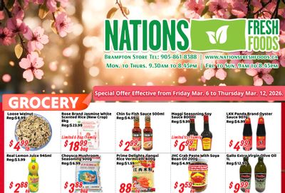 Nations Fresh Foods (Brampton) Flyer March 6 to 12