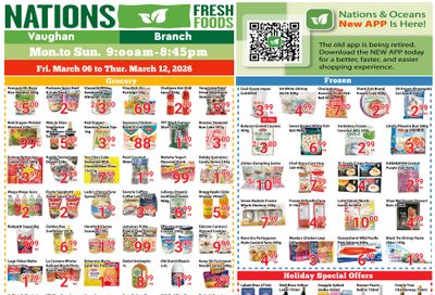 Nations Fresh Foods (Vaughan) Flyer March 6 to 12