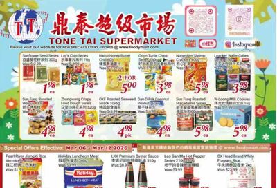 Tone Tai Supermarket Flyer March 6 to 12