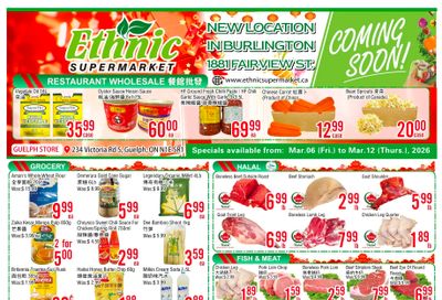 Ethnic Supermarket (Guelph) Flyer March 6 to 12